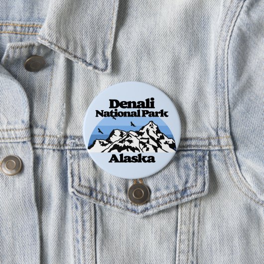 Nationalpark Denali Button (Beispiel)