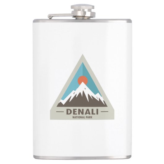 Nationalpark Denali Flachmann (Vorderseite)