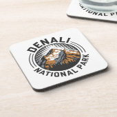 Nationalpark Denali Getränkeuntersetzer (Linke Seite)