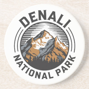 Nationalpark Denali Getränkeuntersetzer