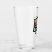 Nationalpark Denali Illustration Travel Vintag Glas (Rechts)