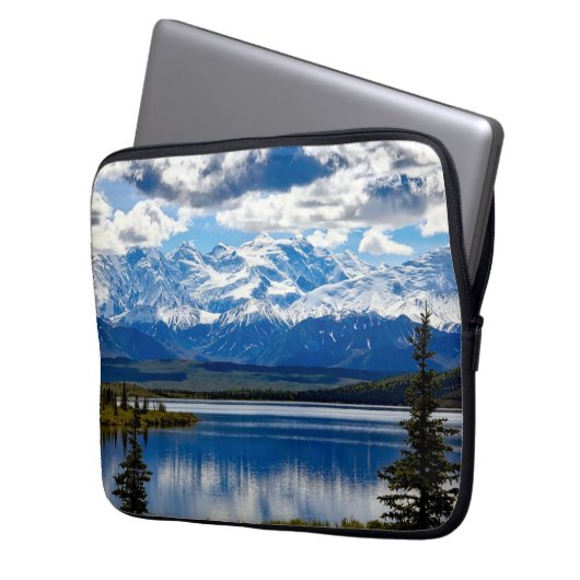 Nationalpark Denali Laptopschutzhülle (Vorderseite Links)