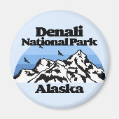 Nationalpark Denali Magnet (Vorne)