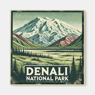 Nationalpark Denali Magnet