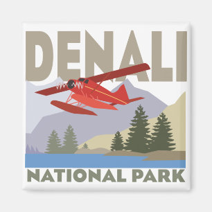 Nationalpark Denali Magnet