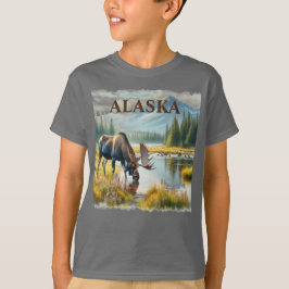 Nationalpark Denali Moose / Alaska T-Shirt