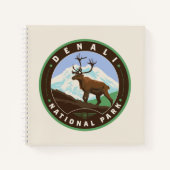 Nationalpark Denali Notizblock (Vorderseite)