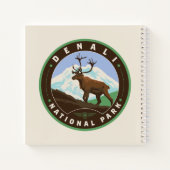 Nationalpark Denali Notizblock (Rückseite)