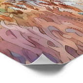 Nationalpark Denali Poster (Ecke)