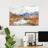 Nationalpark Denali Poster (Heimbüro)