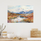 Nationalpark Denali Poster (Küche)