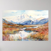 Nationalpark Denali Poster (Vorne)