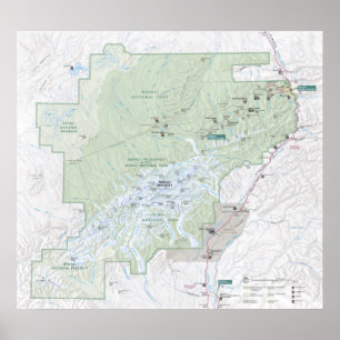 Nationalpark Denali Poster