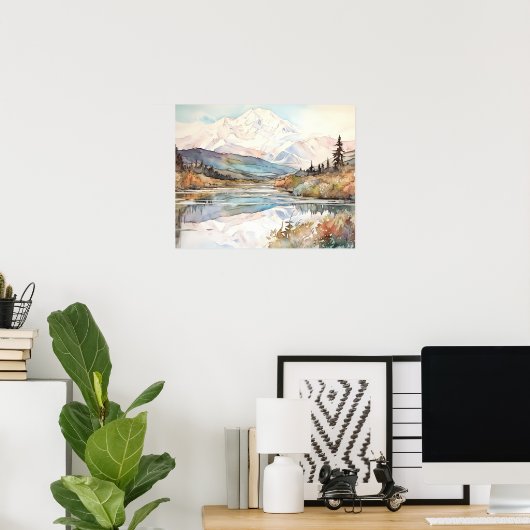 Nationalpark Denali Poster (Heimbüro)