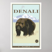 Nationalpark Denali Poster (Vorne)