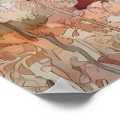 Nationalpark Denali Poster (Ecke)