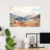 Nationalpark Denali Poster (Heimbüro)