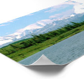 Nationalpark Denali Poster (Ecke)
