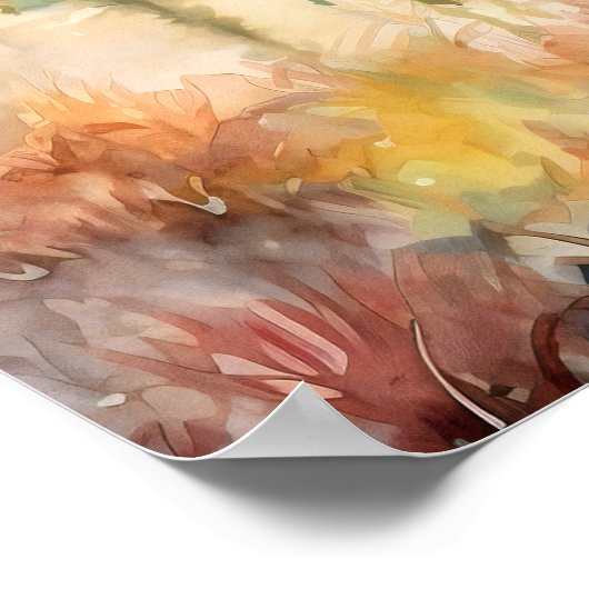 Nationalpark Denali Poster (Ecke)