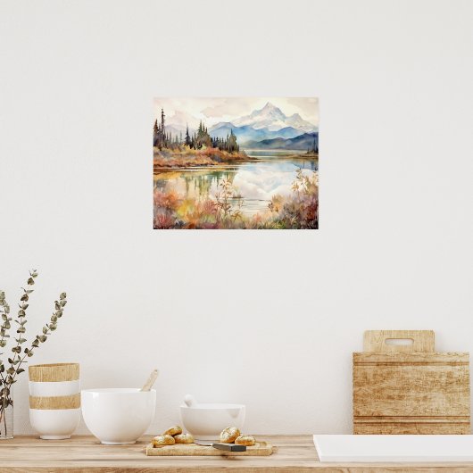 Nationalpark Denali Poster (Küche)