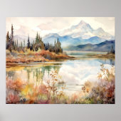 Nationalpark Denali Poster (Vorne)