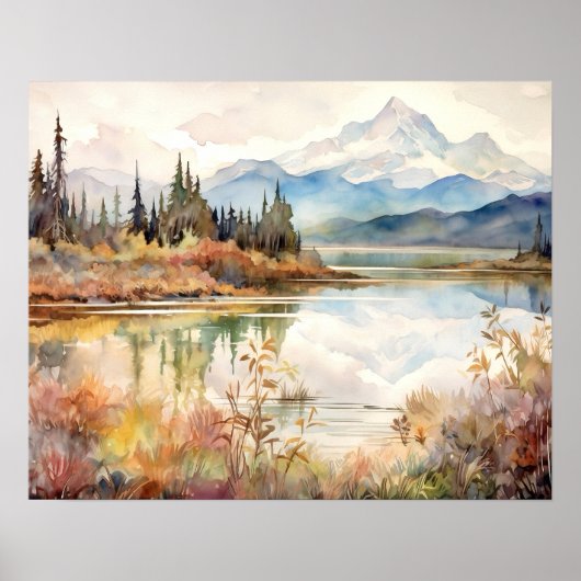 Nationalpark Denali Poster (Vorne)