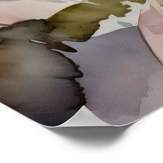 Nationalpark Denali Poster (Ecke)