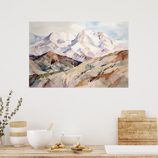 Nationalpark Denali Poster (Küche)