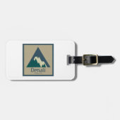 Nationalpark Denali Rustica Gepäckanhänger (Vorderseite horizontal)