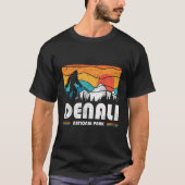 Nationalpark Denali Sasquatch Us Alaska Nature Re T-Shirt (Vorderseite)
