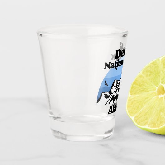 Nationalpark Denali Schnapsglas (Links)