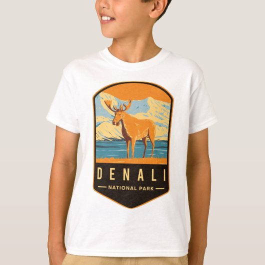 Nationalpark Denali T-Shirt (Vorderseite)