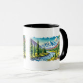 Nationalpark Denali Tasse (VorderseiteRechts)
