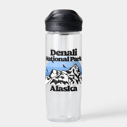 Nationalpark Denali Trinkflasche (Rückseite)