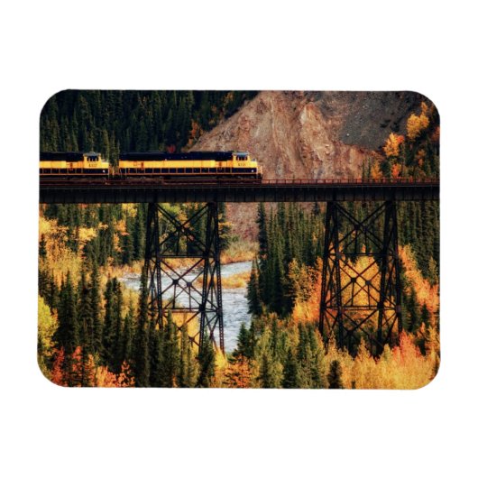 Nationalpark Denali und Preserve USA Alaska Magnet (Horizontal)