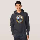 Nationalpark Denali und Reservat Alaska Hoodie (Vorne ganz)