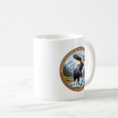 Nationalpark Denali und Reservat Alaska Kaffeetasse (VorderseiteRechts)