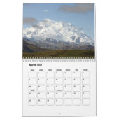 Nationalpark Denali und Reservat-Alaska-Kalender Kalender (Mär 2027)