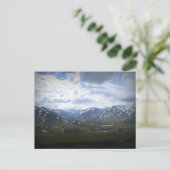 Nationalpark Denali und Schutzgebiet Alaska Postkarte (Stehend Vorderseite)