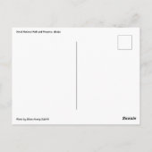 Nationalpark Denali und Schutzgebiet Alaska Postkarte (Rückseite)