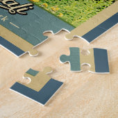 Nationalpark Denali Vintag Bear Puzzle (Seite)