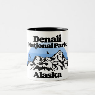 Nationalpark Denali Zweifarbige Tasse