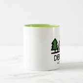 Nationalpark Denali Zweifarbige Tasse (Mittel)