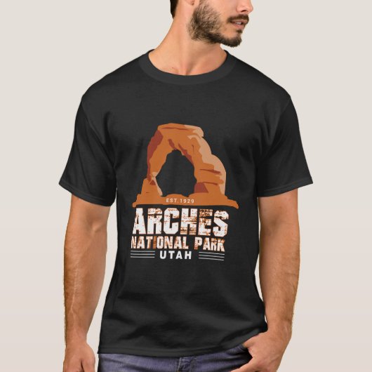 Nationalpark der coolen Arches T-Shirt (Vorderseite)
