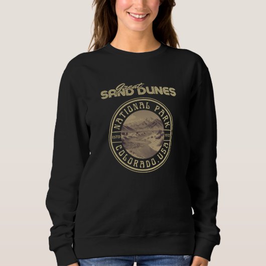 Nationalpark der Great Sand Dunes, Colorado Sweatshirt (Vorderseite)