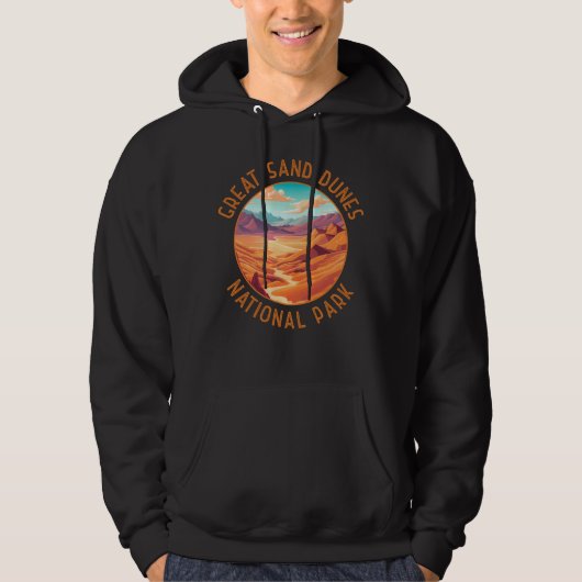 Nationalpark der Great Sand Dunes Hoodie (Vorderseite)