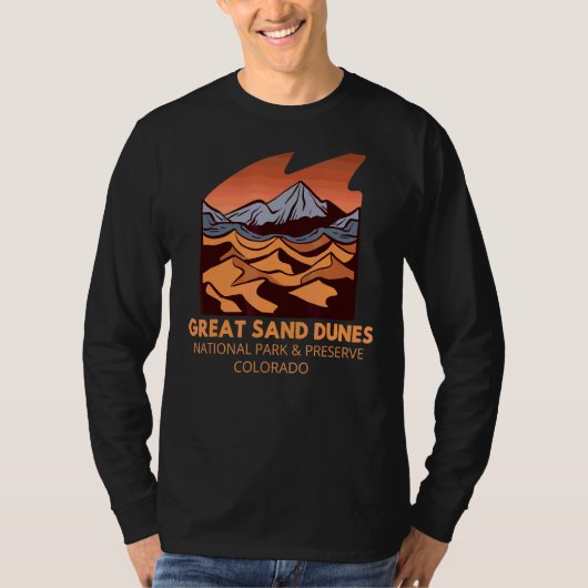 Nationalpark der Großen Sanddünen - Schutz des Col T-Shirt (Vorderseite)