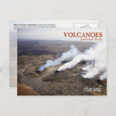 Nationalpark der Hawaii-Vulkane (UNESCO whs) Postkarte (Vorne/Hinten)