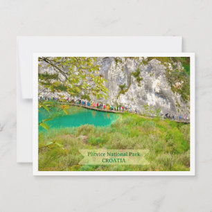 Nationalpark der Plitvicer Seen, KROATIEN Postkarte