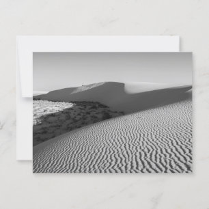 Nationalpark der weißen Sanddünen Postkarte
